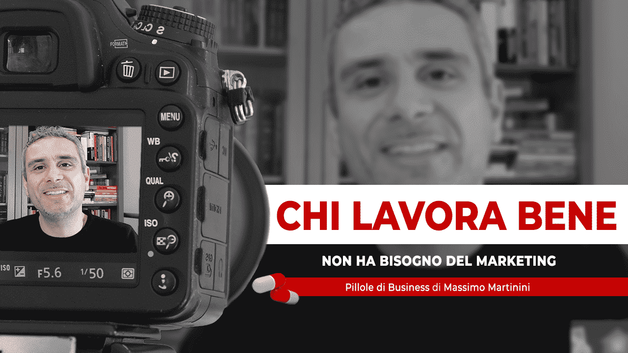 Ci Si Mette Chi Lavora Chi lavora bene non ha bisogno del marketing
